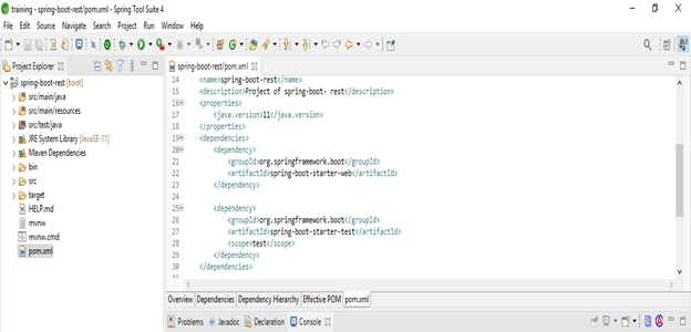 spring boot rest output 3