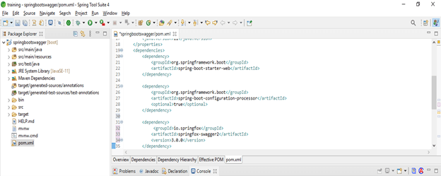 spring boot swagger output 3