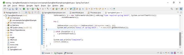 Spring batch example 15