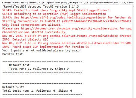 test the input url called gmail.com