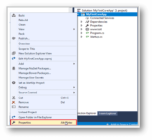 asp.net core environment variables output 1