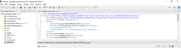 spring boot grpc output 3