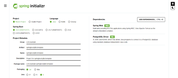 spring boot jdbctemplate example output 3