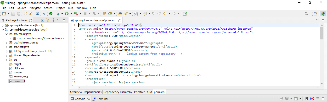 spring cloud gateway output 2