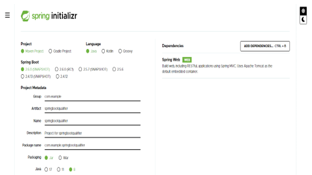 Spring Boot Qualifier 1