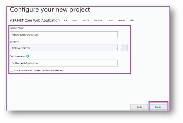 ASP.NET Core Web Application output 3
