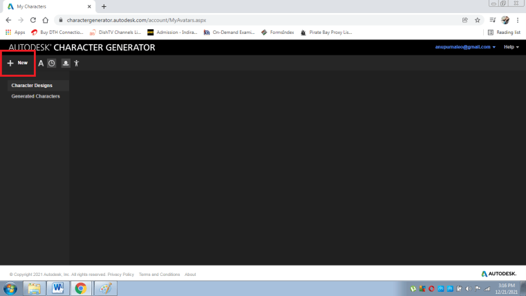 Autodesk Character Generator output 2