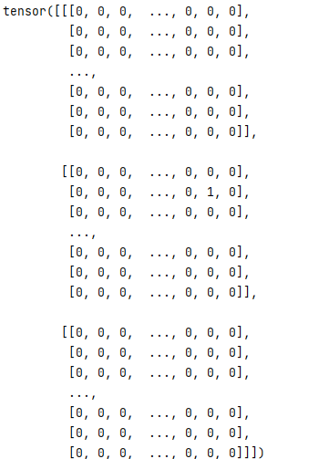 PyTorch One Hot Encoding 2