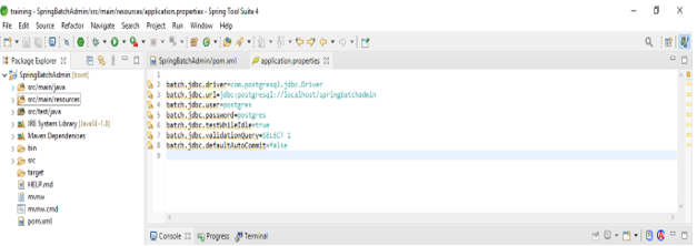 spring batch admin 2