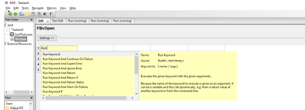 Robot Framework with Java 11