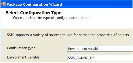 SSIS Package Configuration 14