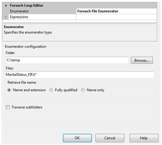 SSIS foreach Loop - 5