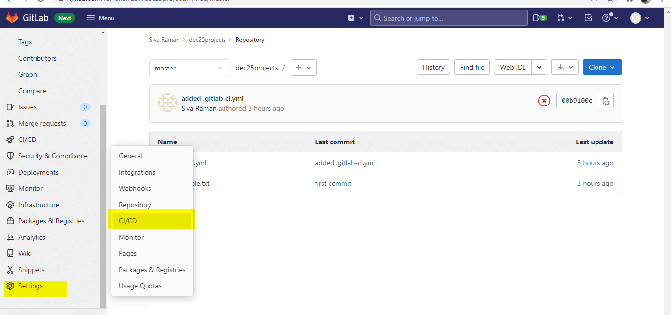 GitLab YAML Validator Example 5