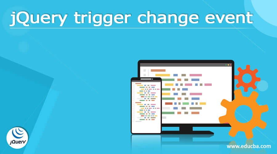 jQuery trigger change event