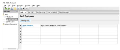 Robot Framework with Java test suite