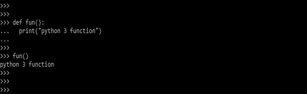 Python 3 Functions 1