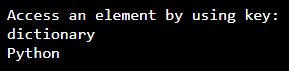 Creating Python 3 Dictionary 6