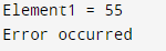 Python 3 Exception Error 2
