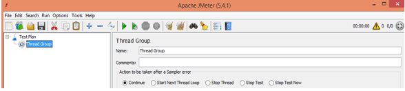 Create a JMeter thread group 2