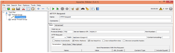 Create a JMeter thread group 4