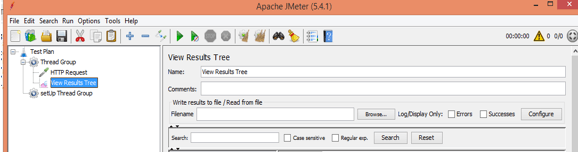 Create a JMeter thread group 6