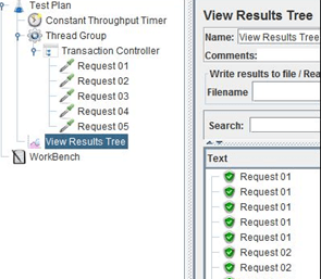 JMeter Constant Throughput Timer output 2