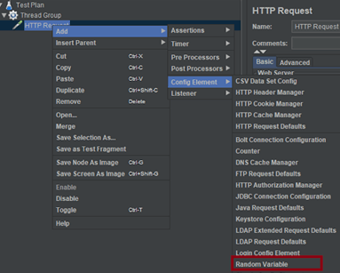 JMeter Random Variable output 3