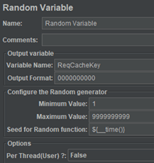 JMeter Random Variable output 4
