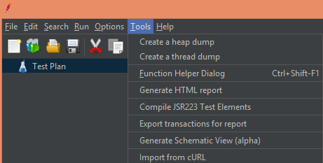 JMeter Report output 1