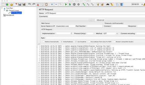 JMeter Script output 1