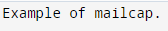 Mailcap 12