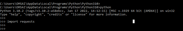 Python 3 Requests output 2
