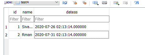 SQLAlchemy DateTime 3
