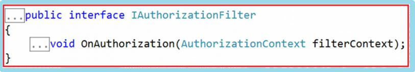 Authorization Filter 