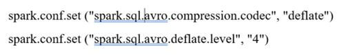 Avro File Configuration 2