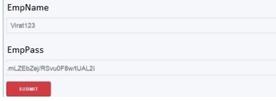 change the name and password of Tanya