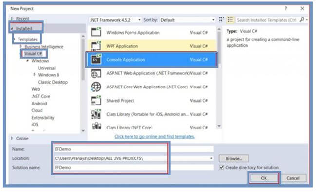 Entity Framework C# 1