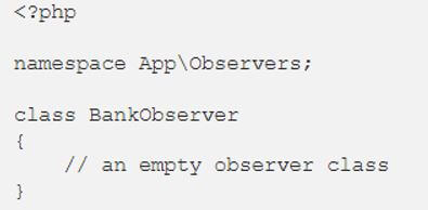 Laravel Observer 1
