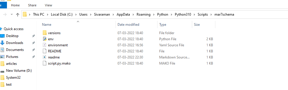 SQLAlchemy Migrations Example 5