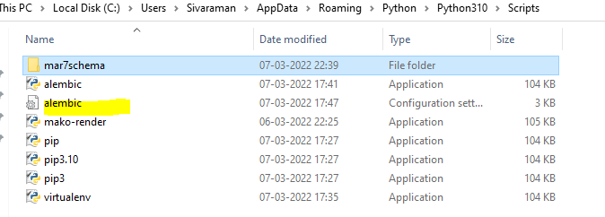 alembic.ini file Example 6