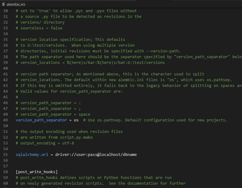 SQLAlchemy Migrations Example 7