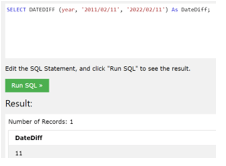 T-SQL DATEDIFF 1