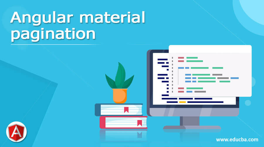 Angular material pagination