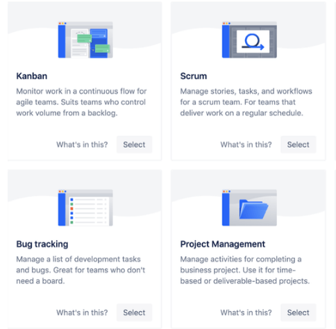 Jira for project management kanban
