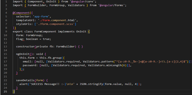 Angular Material Form 1-15