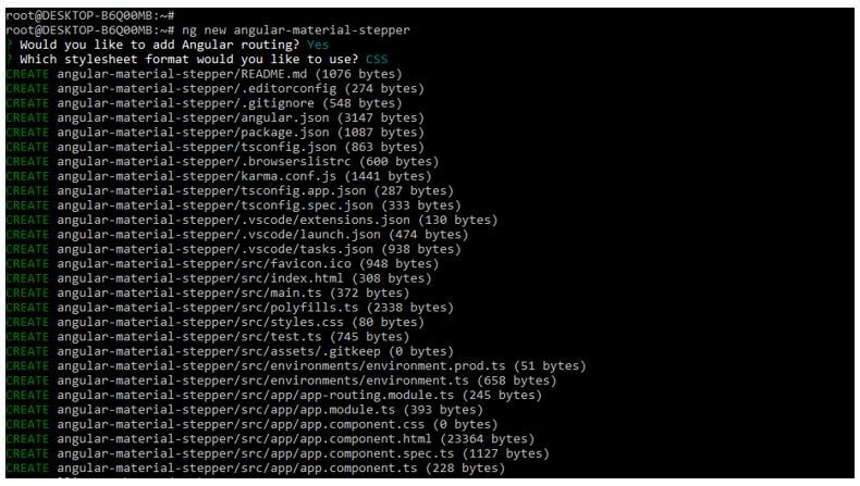Angular Material Stepper 10