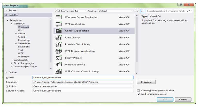 Entity Framework Stored Procedure 1