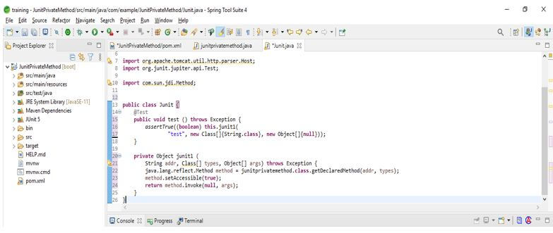 we are calling the static method