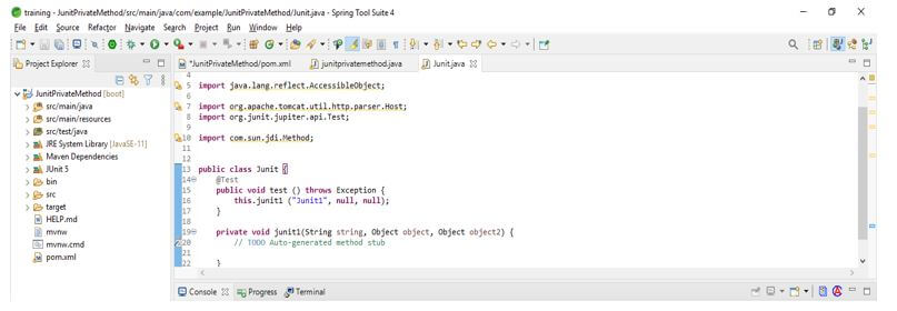 returning the value without arguments