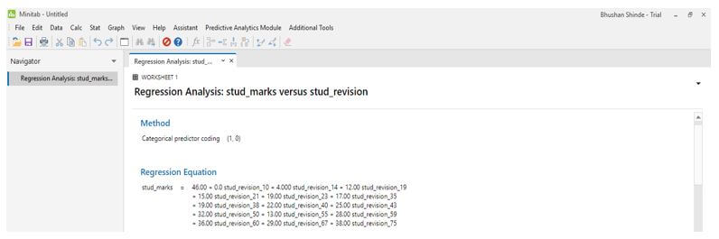 click on ok button to display the result